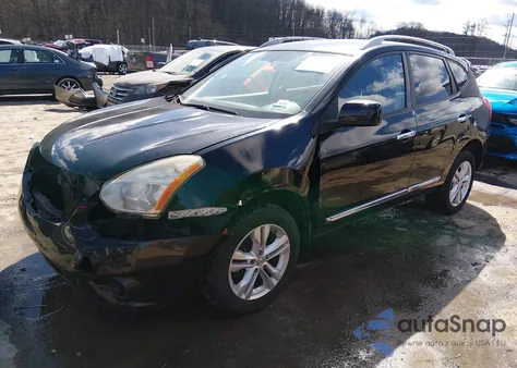 2012 Nissan Rogue Sv из США, поврежденный, VIN JN8AS5MV0CW715772